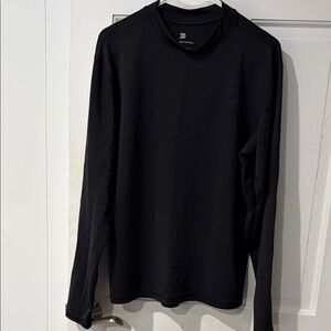 All in Motion Black Long Sleeve Men's Tee